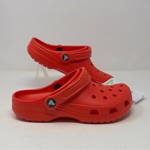 Crocs Classic Clog Red 10001 Unisex Men Women Slip On Water Sandal Shoes NEW NWT